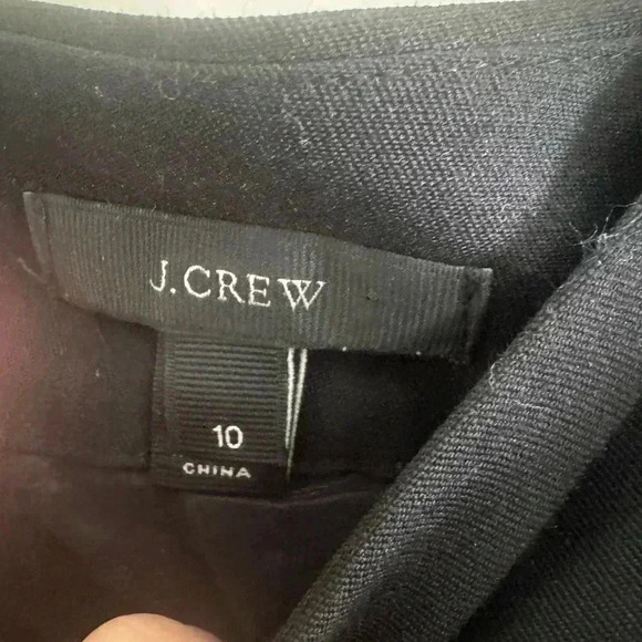 J.CREW Women’s Plaid Wool A-Line Skirt with Front Slit, Size 10 - Picture 9 of 11